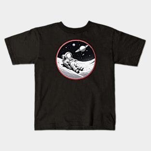 Martian Slip 'n Slide Fail - Astronaut Adventure Kids T-Shirt